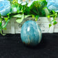 Hand Carved Blue Onyx Skull For Decoration And Gift