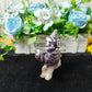 Hand Carved Dream Amethyst Wizard For Decoration And Gift