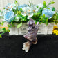 Hand Carved Dream Amethyst Wizard For Decoration And Gift