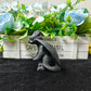 Hand Carved Black Obsidian Fly Dragon For Decoration And Gift