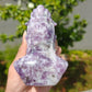 Hand Carved Lepidolite Buddha Head For Decoration And Gift