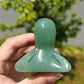 Hand Carved Green Aventurine Octopus For Decoration And Gift