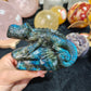 Hand Carved Labradorite Lizard For Decoration And Gift