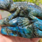 Hand Carved Labradorite Lizard For Decoration And Gift