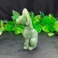 Hand Carved Green Aventurine Cat For Decoration And Gift