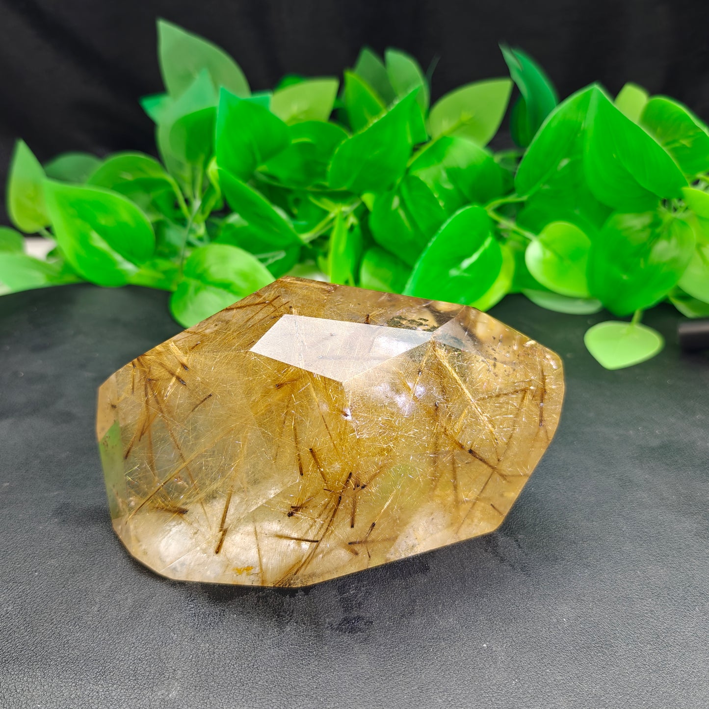 High quality Rutile Quartz Ornament For Decoration And Gift