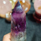 Wholesale Watermelon Fluorite Tower For Decoration And Gift