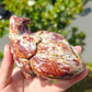 Hand Carved Van Gogh Stone Heart For Decoration And Gift