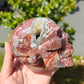 Hand Carved Mexican Agate Skull For Decoration And Gift