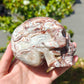 Hand Carved Mexican Agate Skull For Decoration And Gift