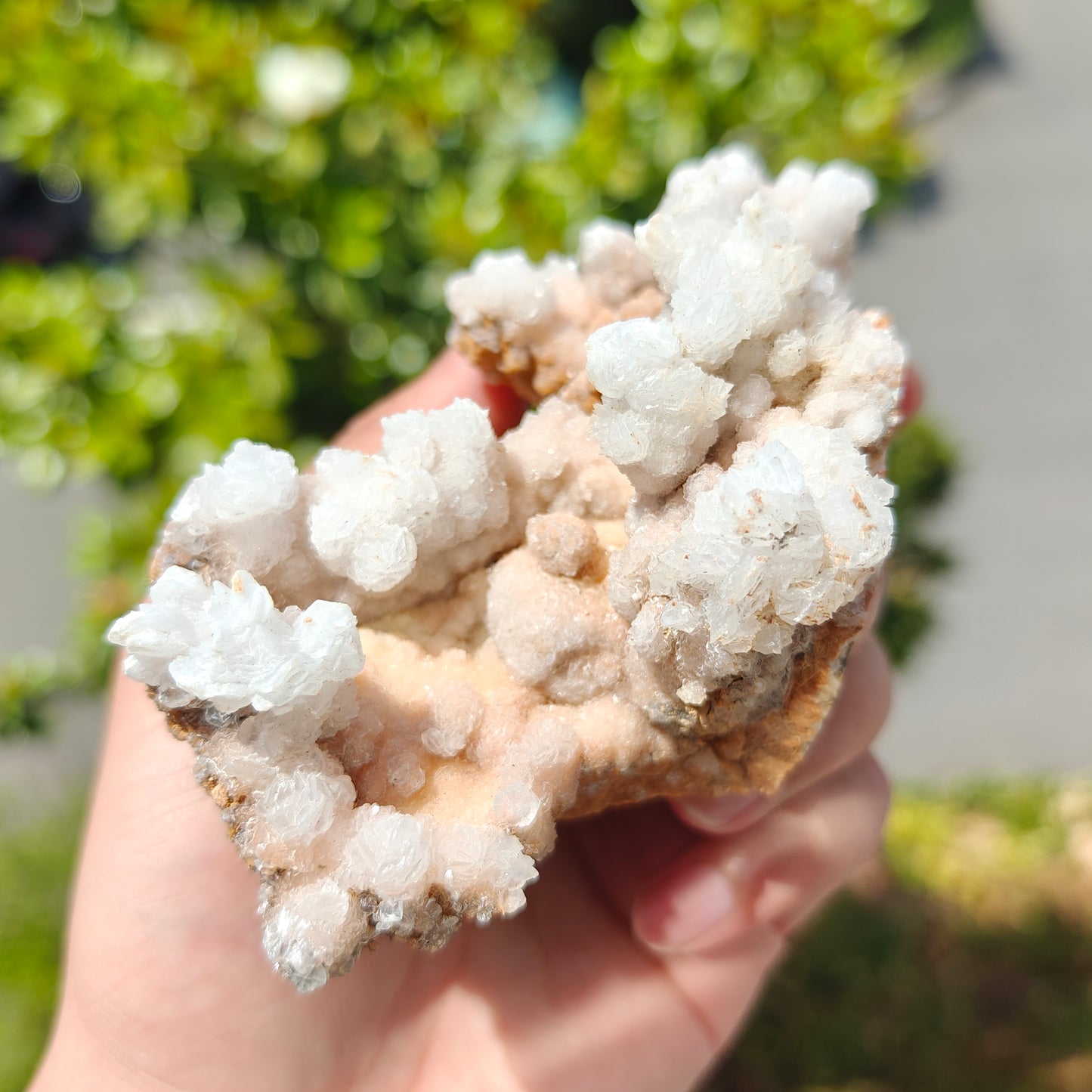 Natural Calcite Cluster Hedgehog For Decoration And Gift