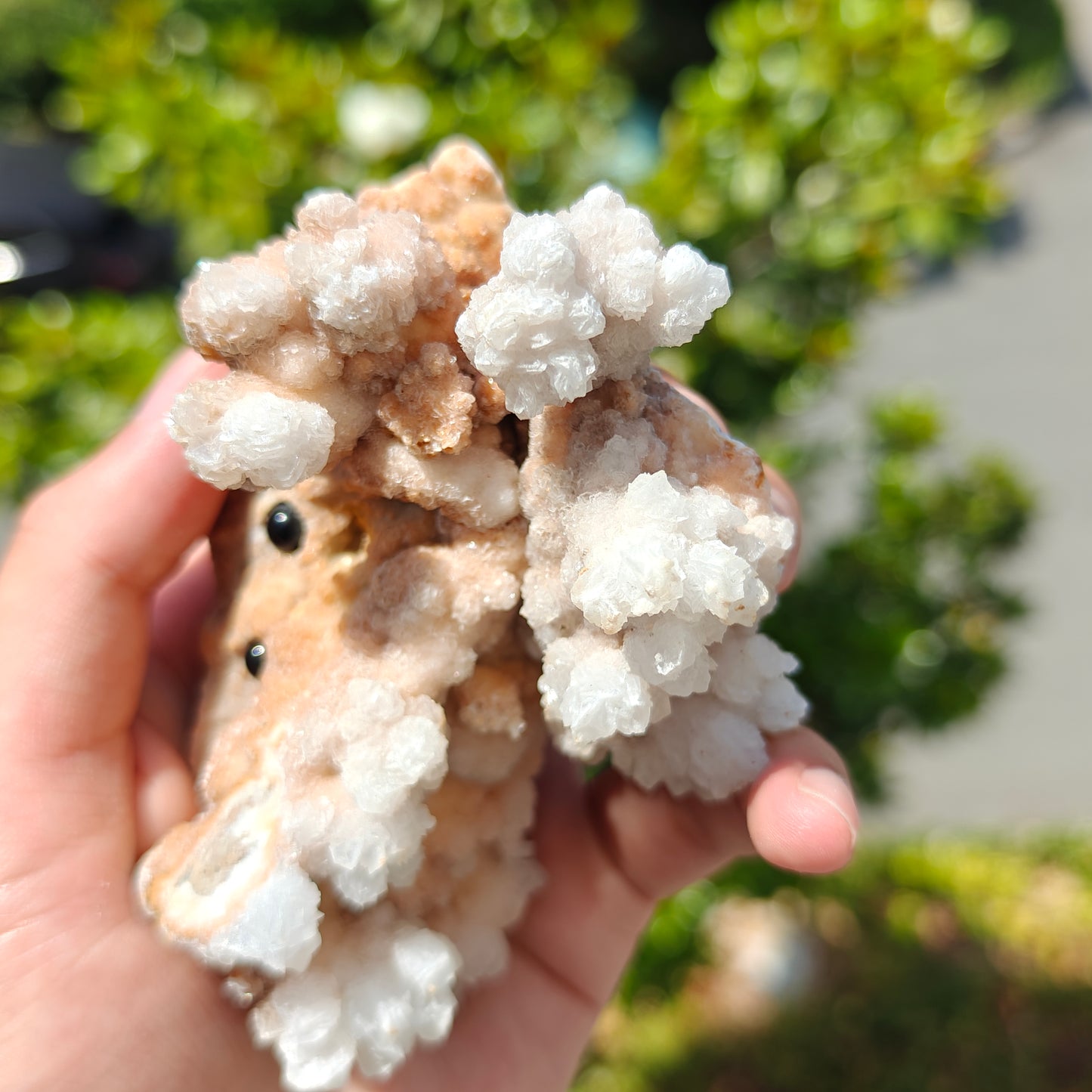 Natural Calcite Cluster Hedgehog For Decoration And Gift