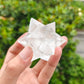 Hand Carved White Quartz Merkabah For Decoration And Gift