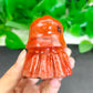 Hand Carved Red Jasper Darth Vader For Decoration And Gift