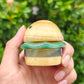 Hand Carved Mixed Material Hamburger For Decoration And Gift