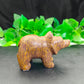 Hand Carved Mariam Jasper Bear For Decoration And Gift