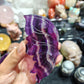 Hand Carved Rainbow Fluorite Butterfly For Decoration And Gift