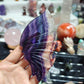 Hand Carved Rainbow Fluorite Butterfly For Decoration And Gift