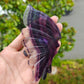 Hand Carved Rainbow Fluorite Butterfly For Decoration And Gift