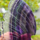 Hand Carved Rainbow Fluorite Butterfly For Decoration And Gift