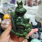 Hand Carved Xiuyan Deck Chair Frog Prince For Decoration And Gift