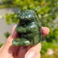 Hand Carved Xiuyan Jade Panda For Decoration And Gift