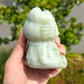 Hand Carved Xiuyan Jade Hellokitty For Decoration And Gift