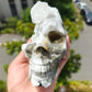 Hand Carved Pyrite Skull For Decoration And Gift