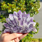 Hand Carved Dream Amethyst Peacock For Decoration And Gift