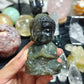 Hand Carved Labradorite Buddha For Decoration And Gift