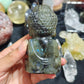 Hand Carved Labradorite Buddha For Decoration And Gift