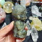 Hand Carved Labradorite Buddha For Decoration And Gift