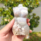 Hand Carved Flower Agate Woman Body For Decoration And Gift