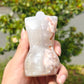 Hand Carved Flower Agate Woman Body For Decoration And Gift