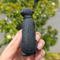 Hand Carved Obsidian Labrador For Decoration And Gift