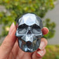 Hand Carved Terahertz Faceted Skull For Decoration And Gift