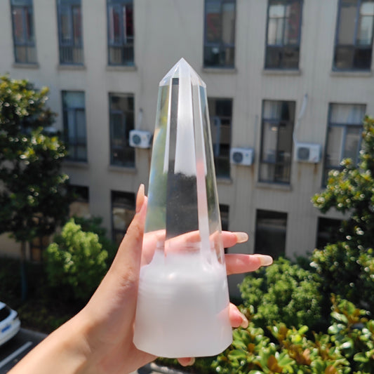 Clear Quartz Hexahedron