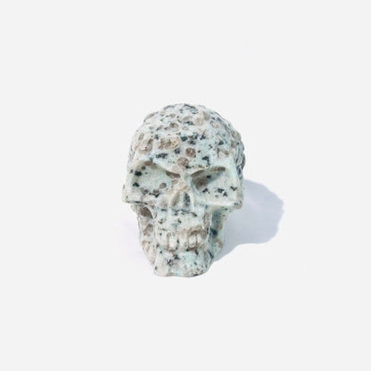 Different Materials Hand Carved Skull