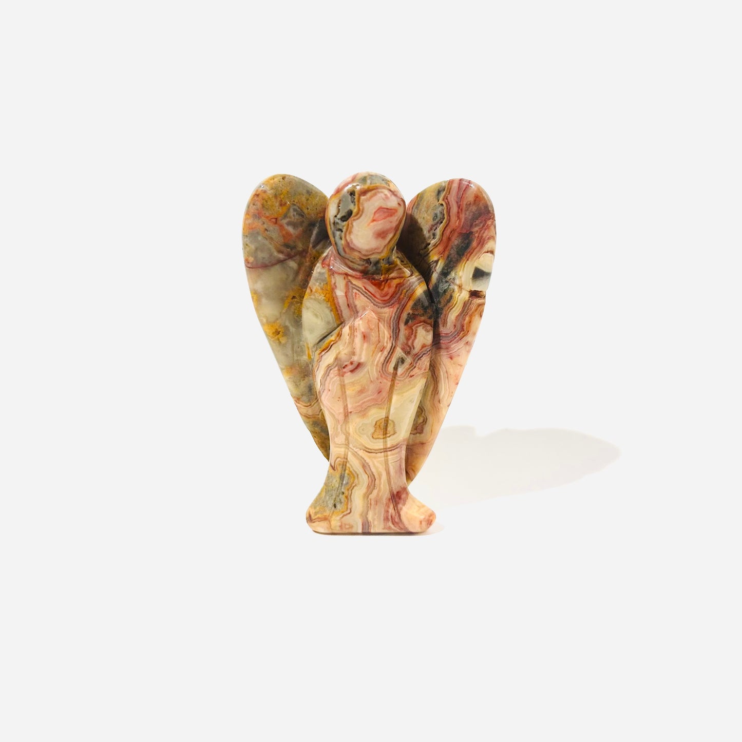 Different Materials Hand Carved Angel（Randomly picking）