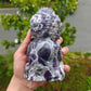 Hand Carved Dream Amethyst Buddha For Decoration And Gift