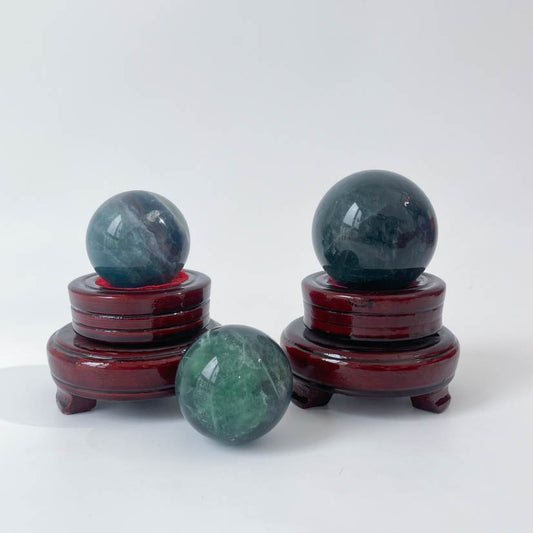 Wholesale Blue Fluorite Spheres