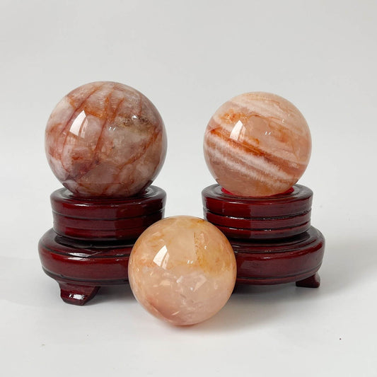 Wholesale Red Fire Quartz Spheres