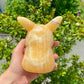 Yellow Calcite Pikachu Home Office Crystal Gift