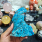 Hand Carved Blue Apatite Dophine For Decoration And Gift