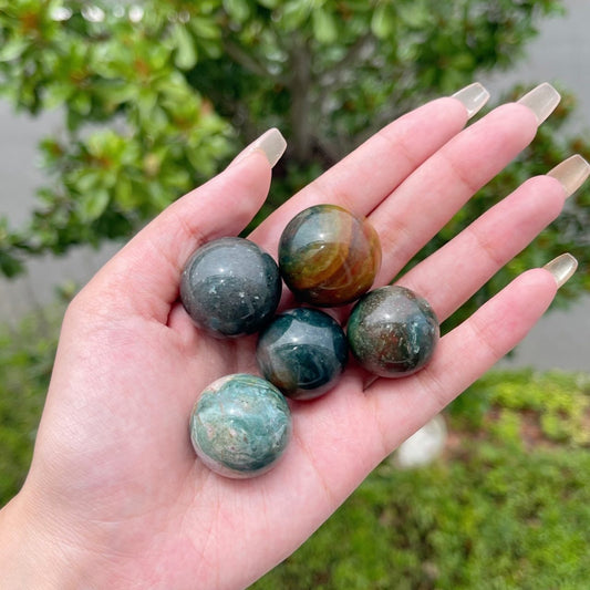 1kg Wholesale Ocean jasper sphere