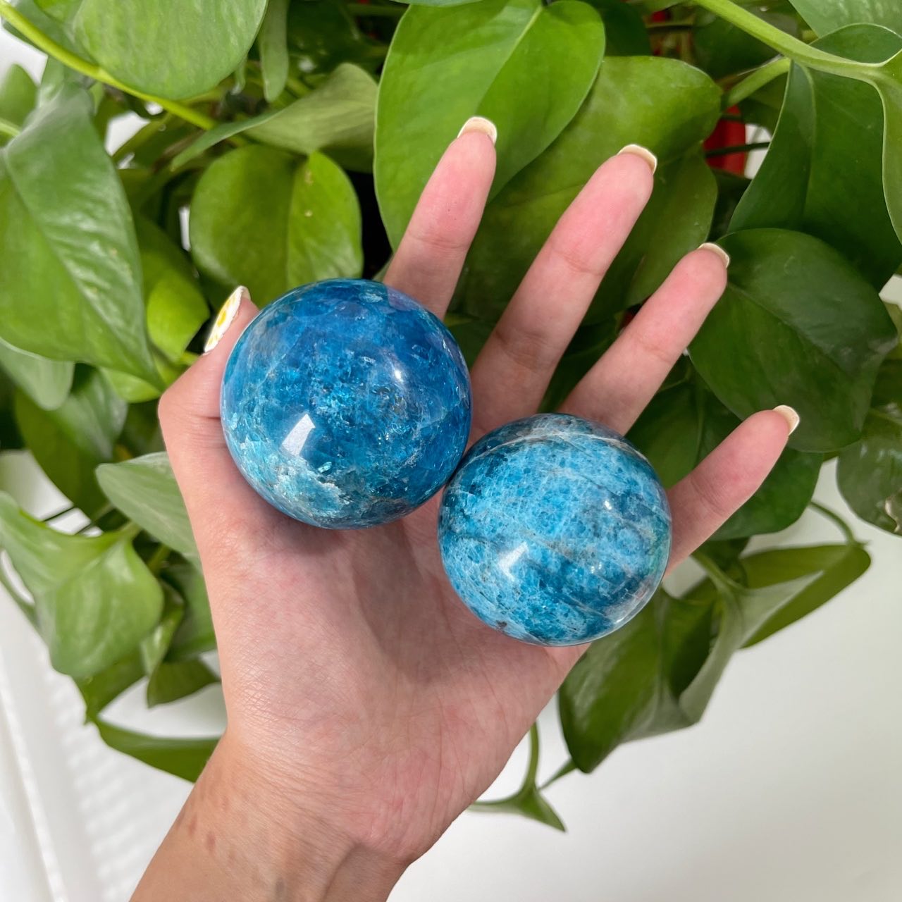 Wholesale Blue Apatite Sphere