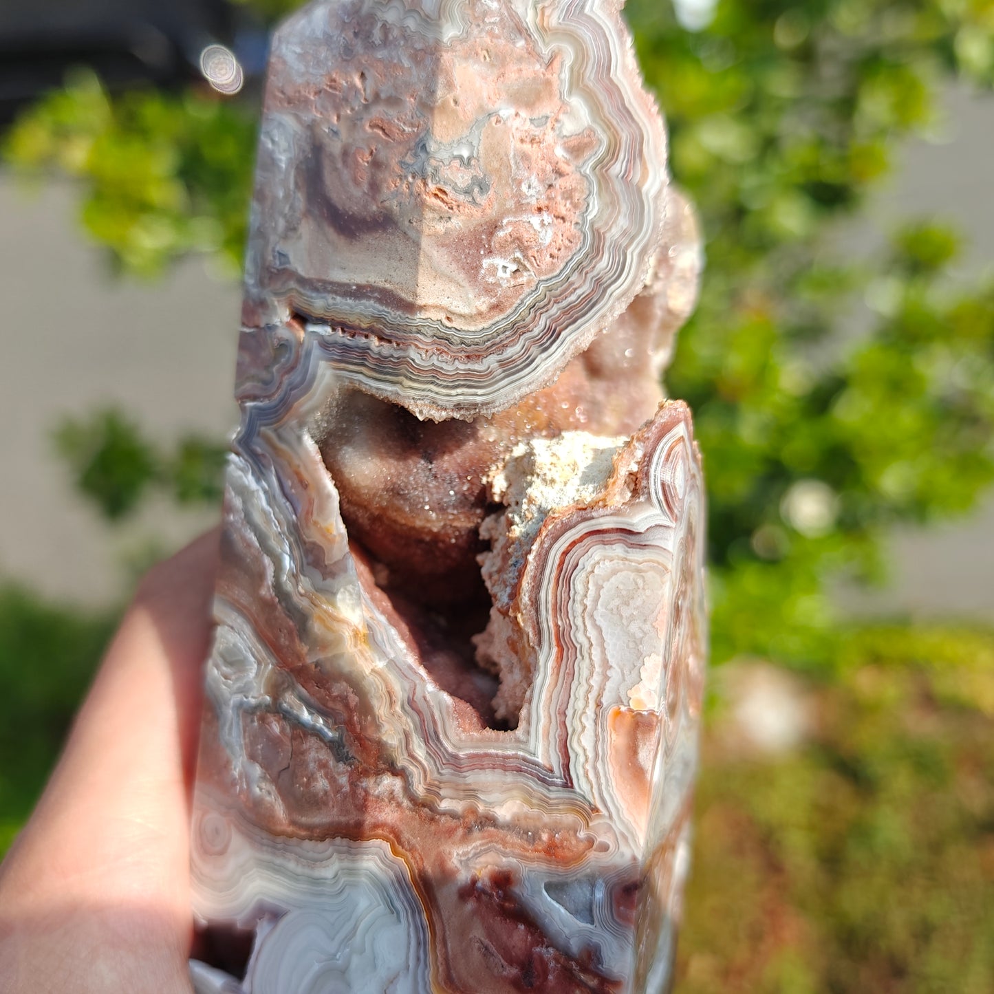 Wholesale Mexican Agate Tower For Decoration And Gift