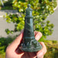 Hand Carved Labradorite Lighthouse For Decoration And Gift