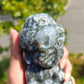 Hand Carved Moss Agate Buddha For Decoration And Gift