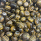 1kg Yellow tiger eye stone tumble